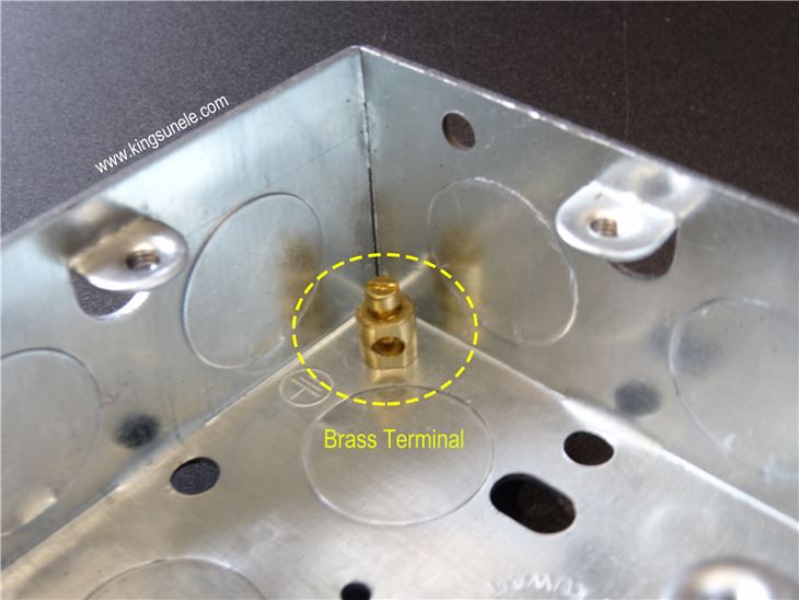 Deep Electrical Metal Box