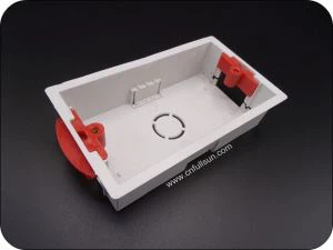 Scatola del condotto della scatola elettrica del PVC autoestinguente