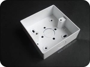 Scatola elettrica in PVC Scatola pattress non conduttiva