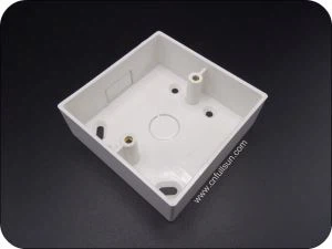 Scatola elettrica in PVC Scatola di condotti autoestinguente