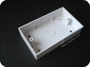 PVC Switch Box Double Gang UK Standard